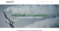 Desktop Screenshot of camneticsmfg.com