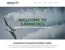 Tablet Screenshot of camneticsmfg.com